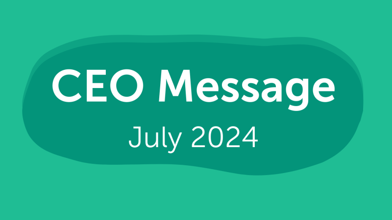 CEO Message